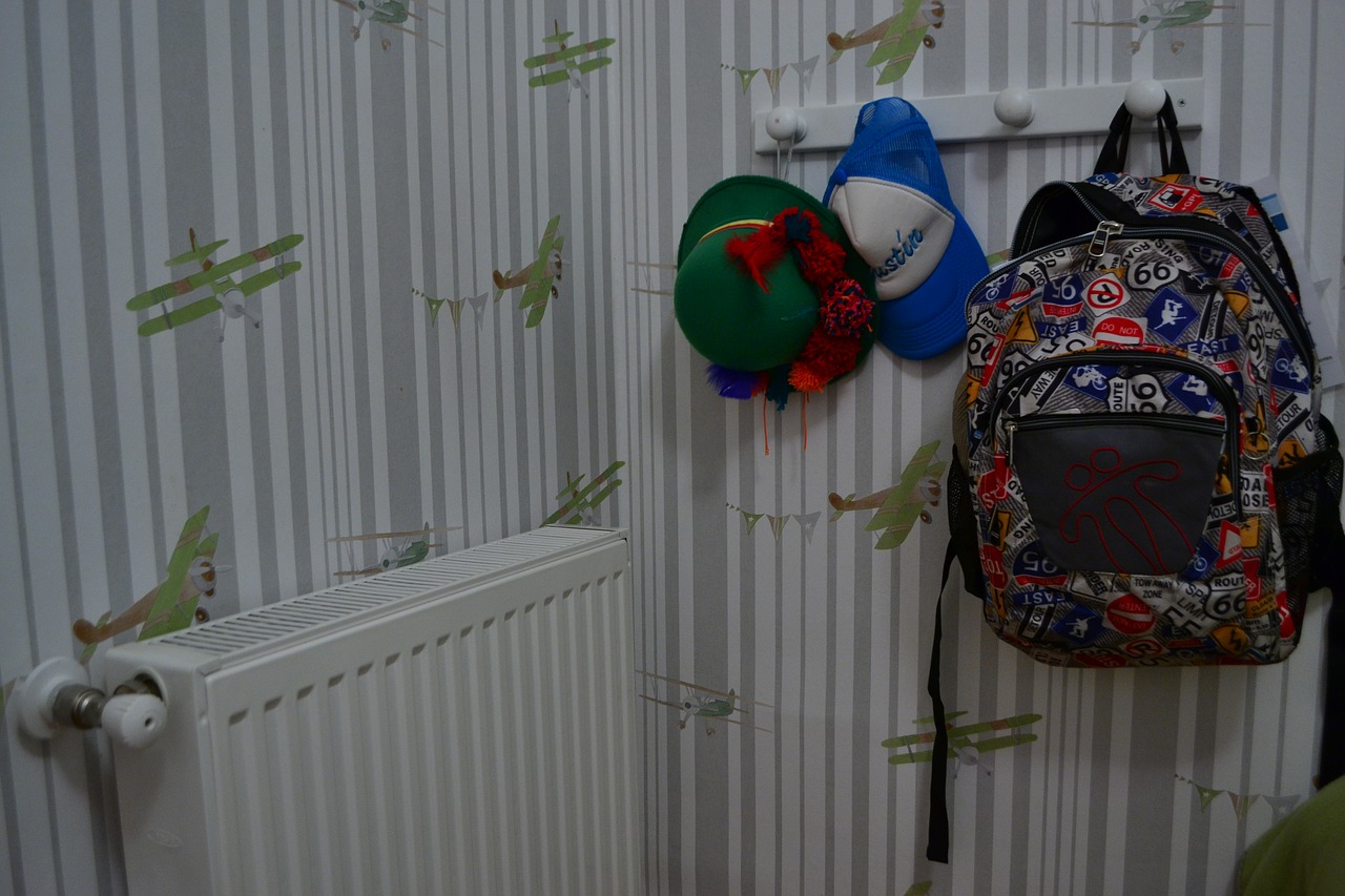 Image - room back pack house school