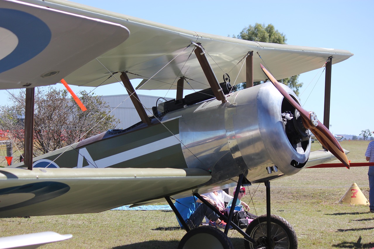 Image - propeller airplane air show plane