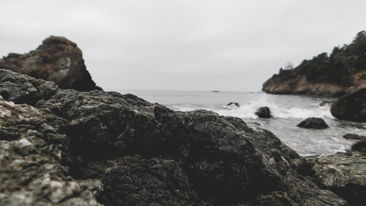 Image - nature ocean muir beach sand water