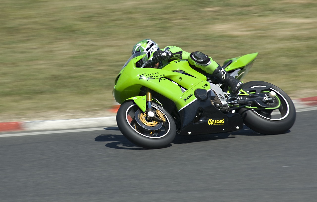 Image - motorcycle circuit race kawasaki