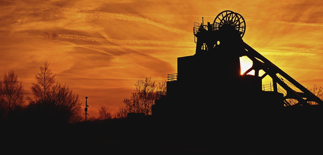 Image - sunset pit nature outdoor