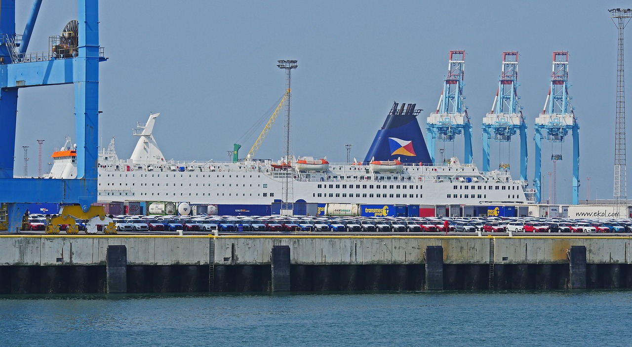 Image - seaport zeebrugge kai mole