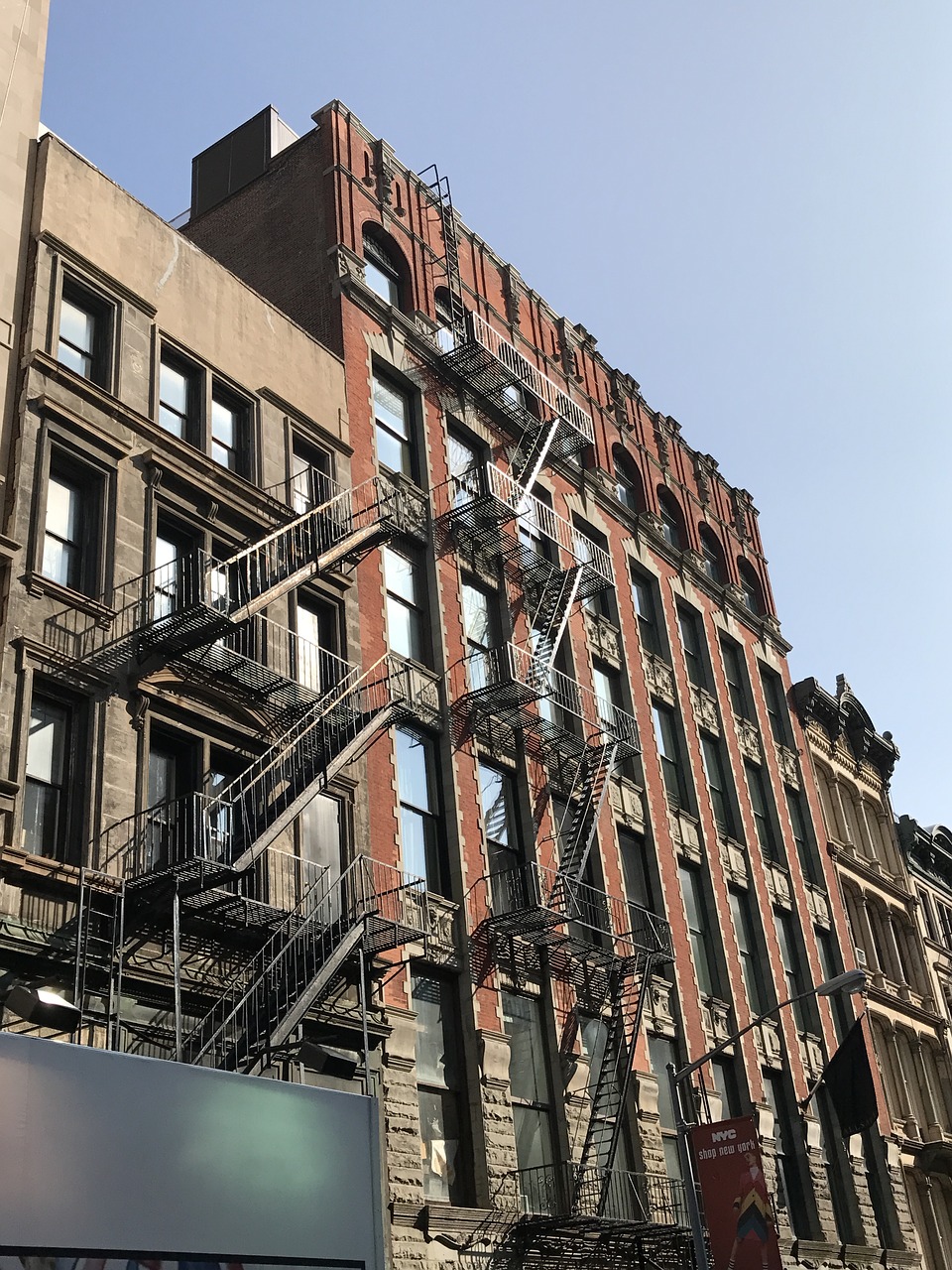 Image - nyc noho street old brownstone