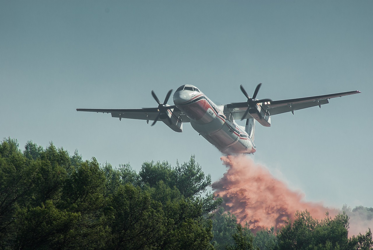 Image - aircraft canadair fire forest fire