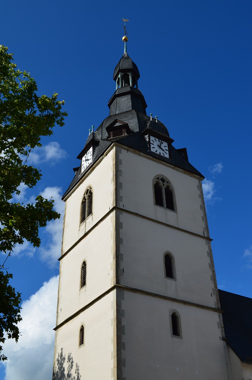 Image - steeple clock tower church tower