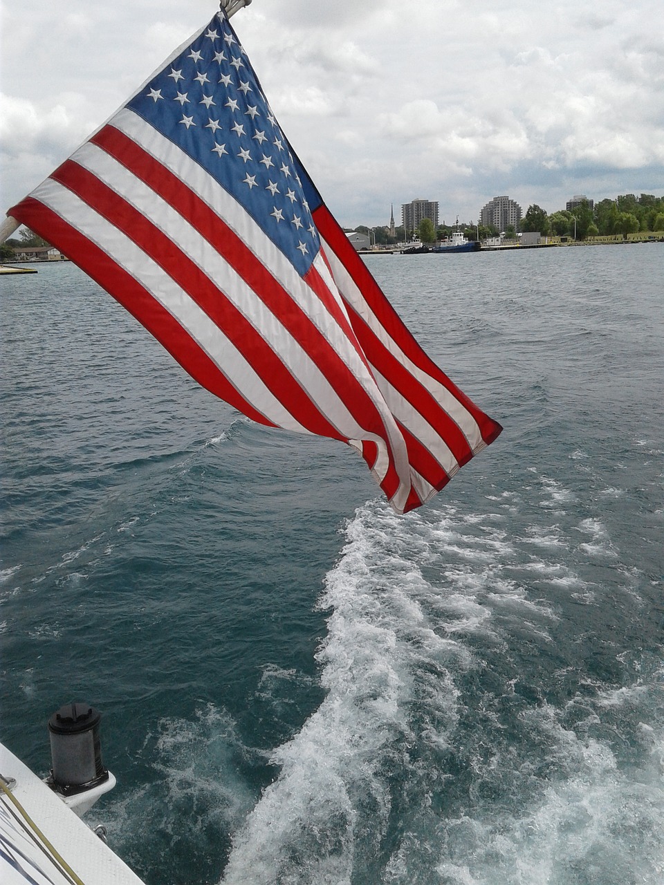 Image - flag water blue travel landscape