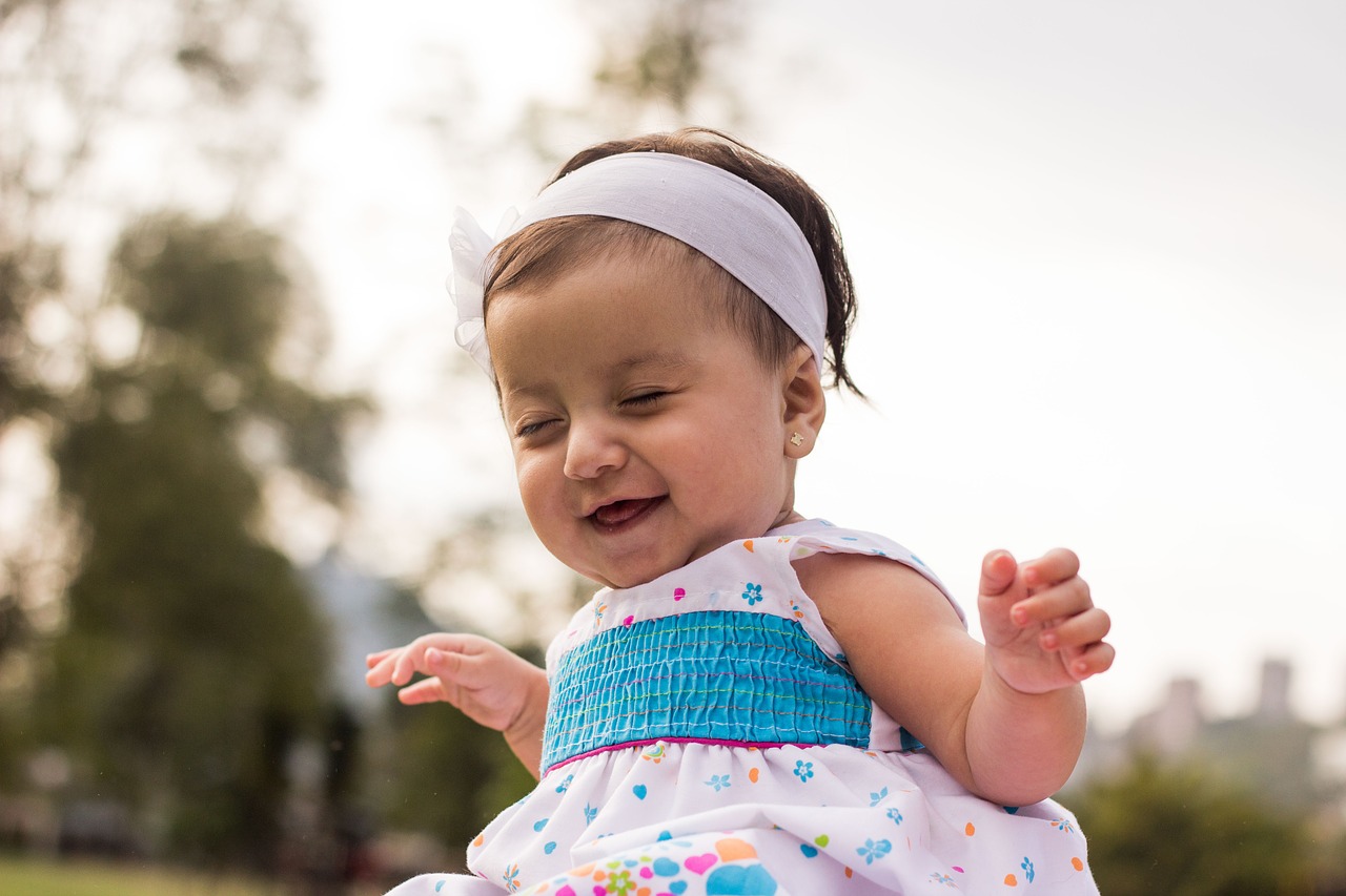 Image - baby girl child head band dress