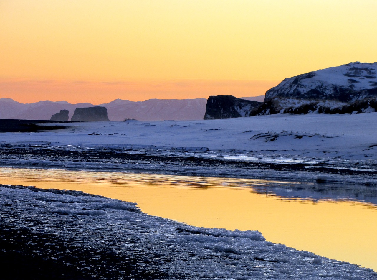 Image - ocean volcano mountains rocks