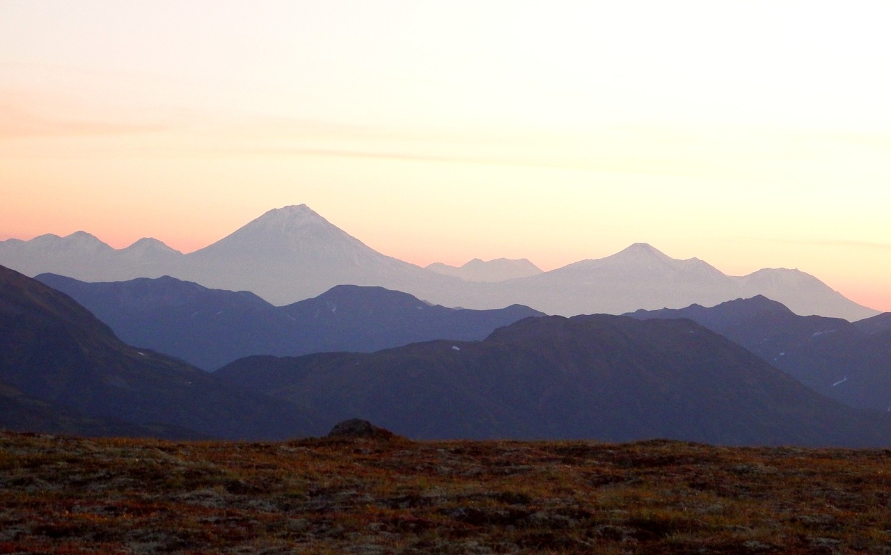 Image - mirage mountain range mountains