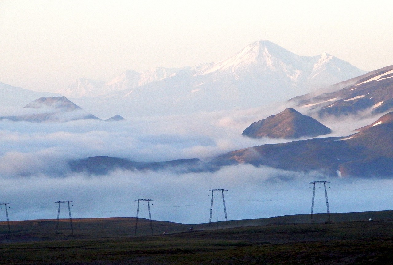 Image - mirage mountain range mountains