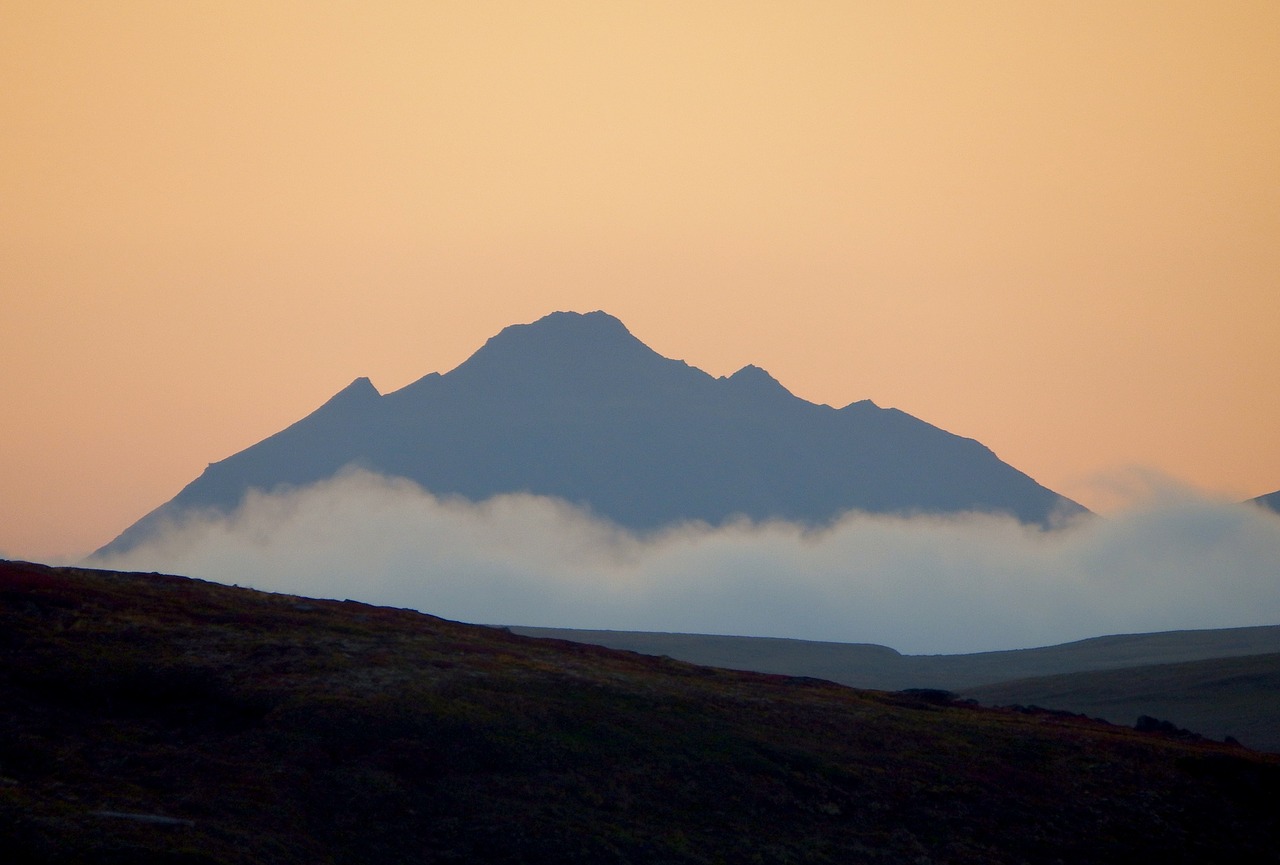 Image - mirage mountain range mountains