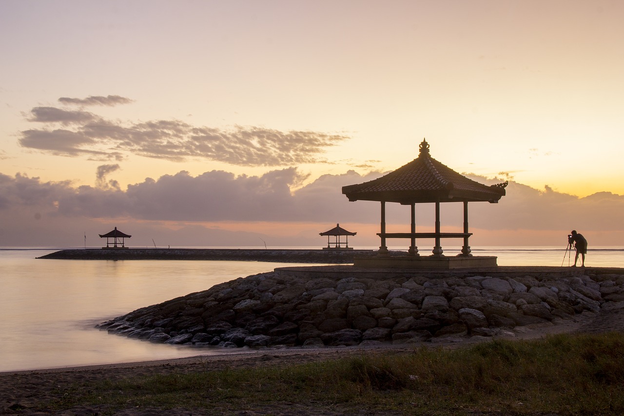 Image - sunrise landscape sea beach sunset