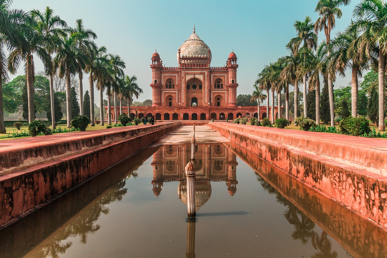 Image - humayun tomb color grading