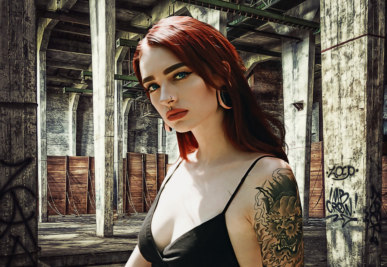Image - woman female beauty girl bad girl