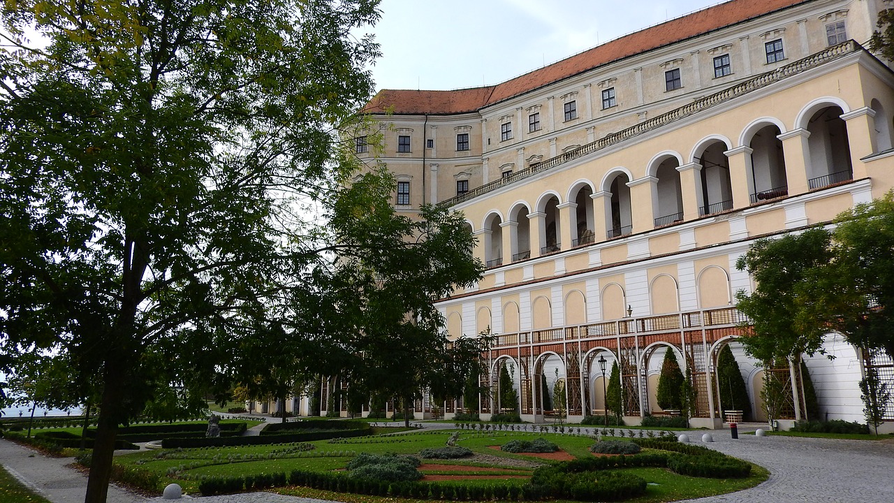 Image - mikulov castle mikulov castle garden