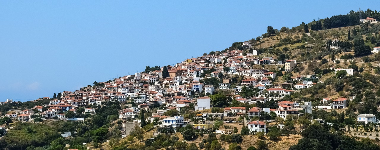Image - greece skopelos glossa village