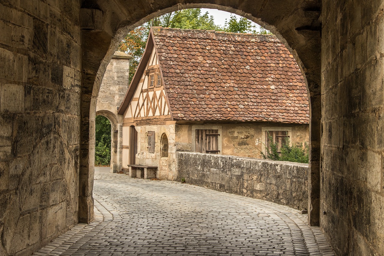 Image - rothenburg fachwerkhaus historically