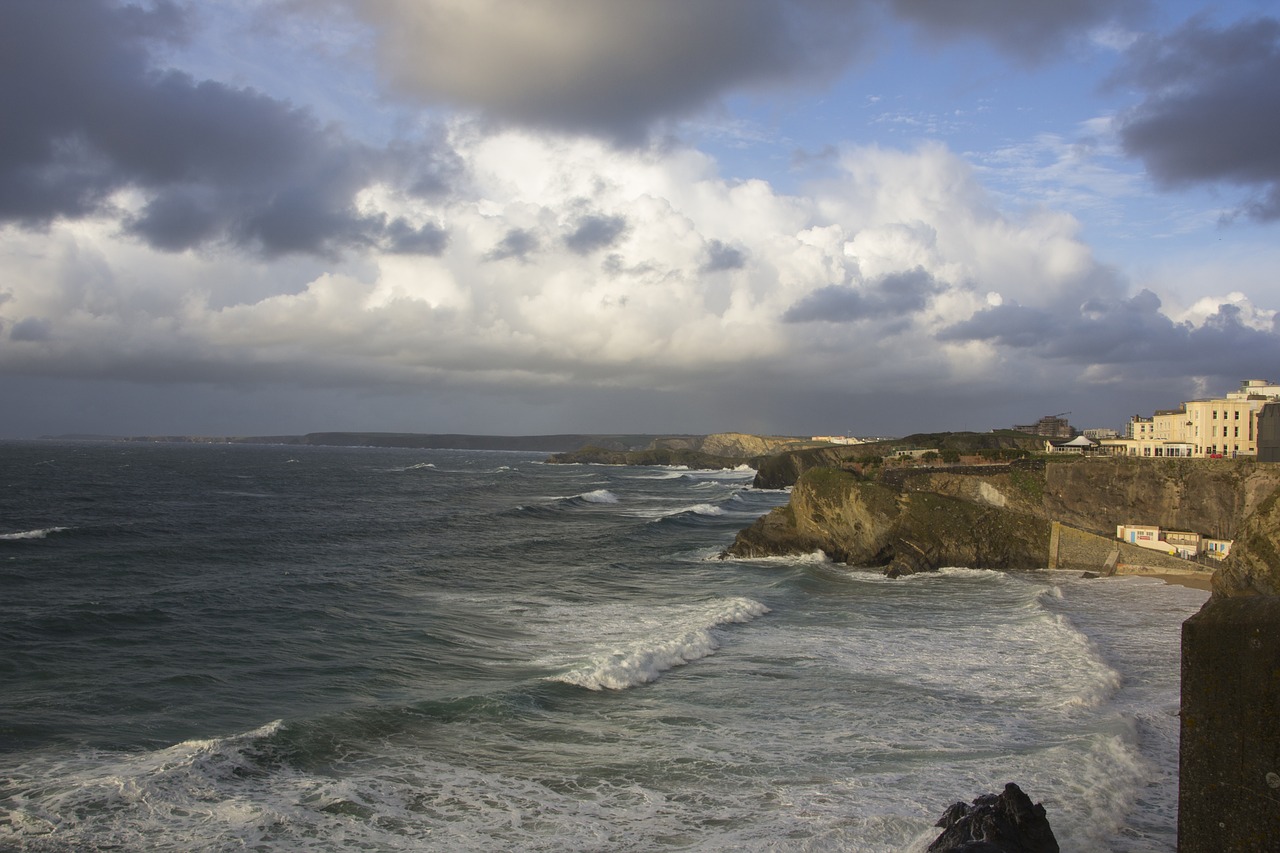 Image - england coast sea cliffs water