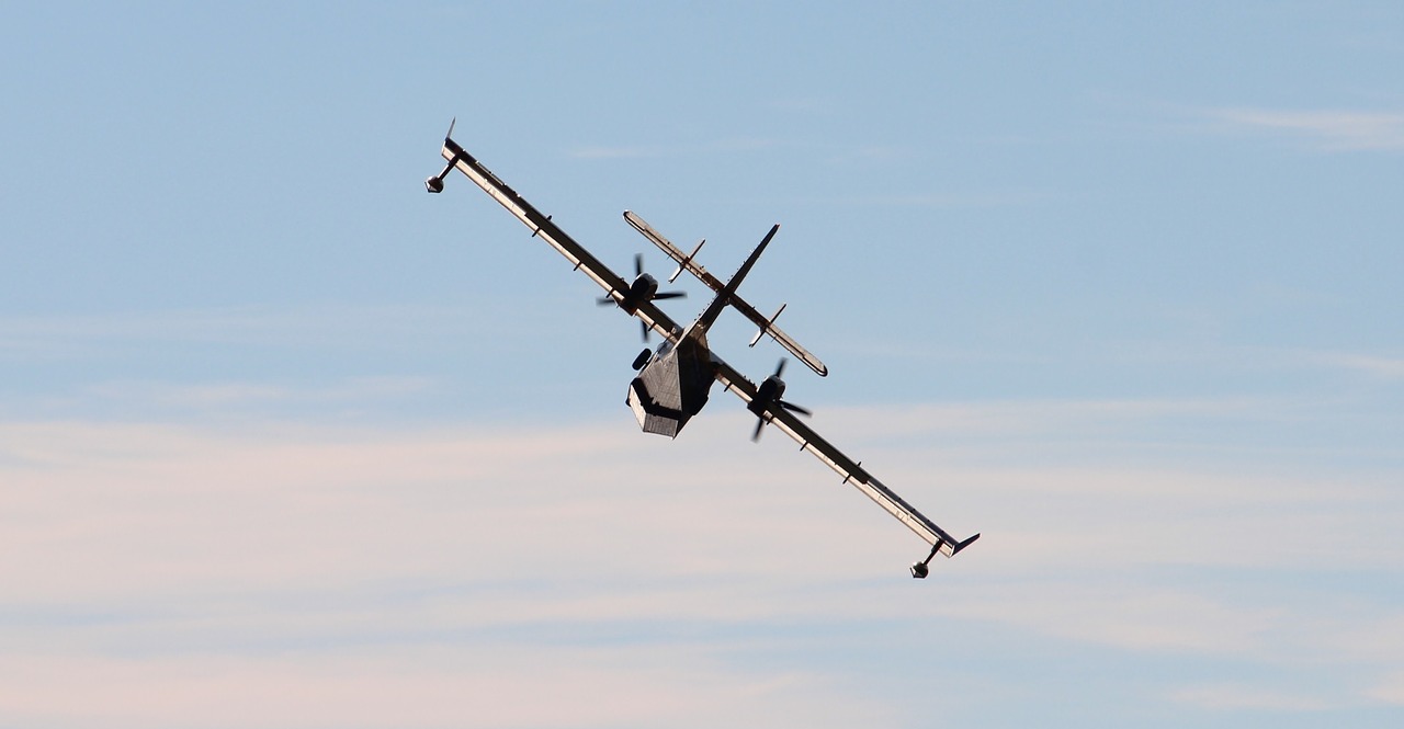 Image - aircraft delete fire forest fire