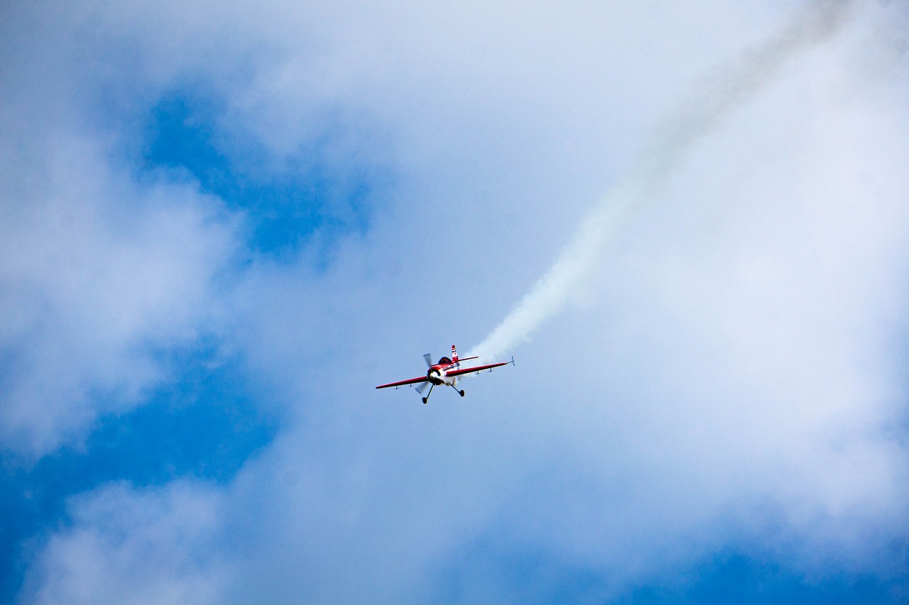 Image - plane sky aviaterminal blue