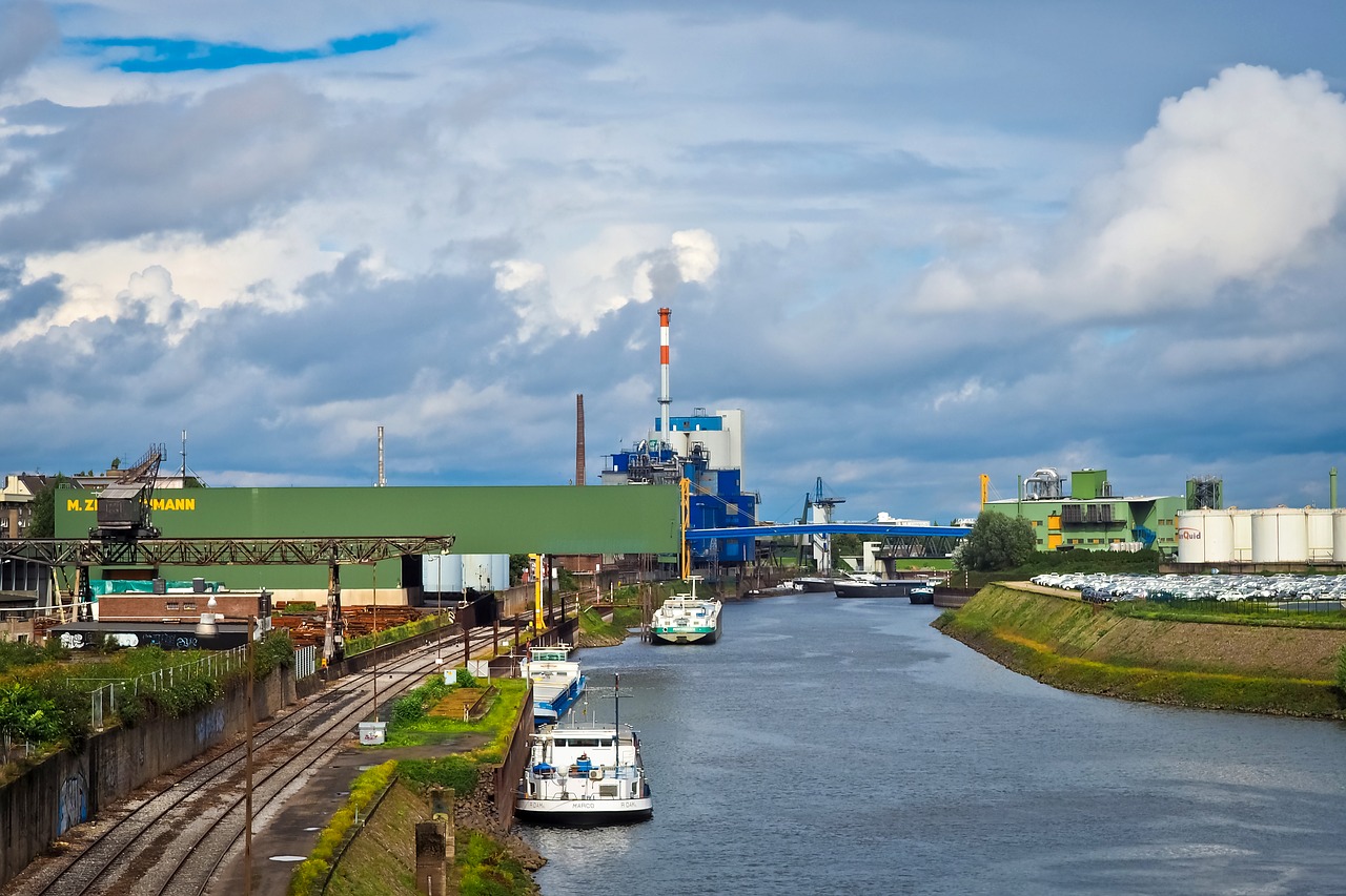 Image - port landscape water river
