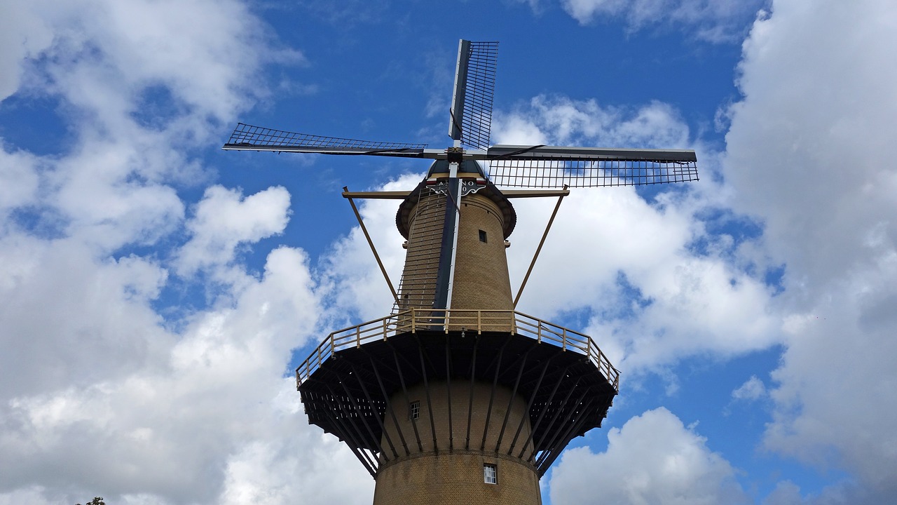 Image - mill wind mill grain mill