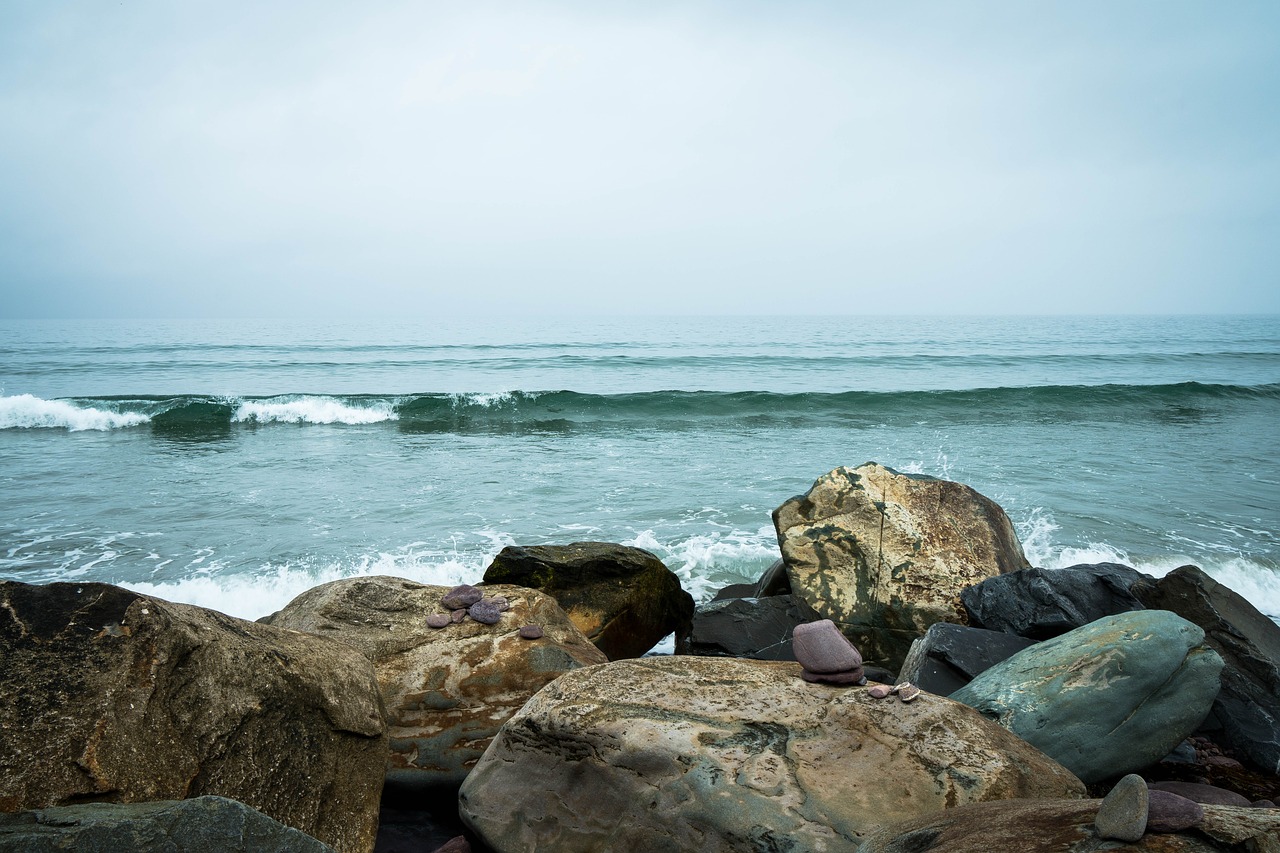 Image - sea water wave rock by the sea