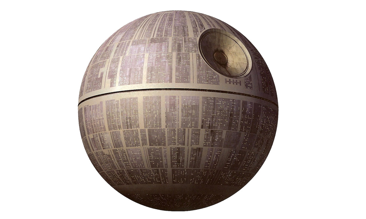 Image - spaceship starwars model isolated