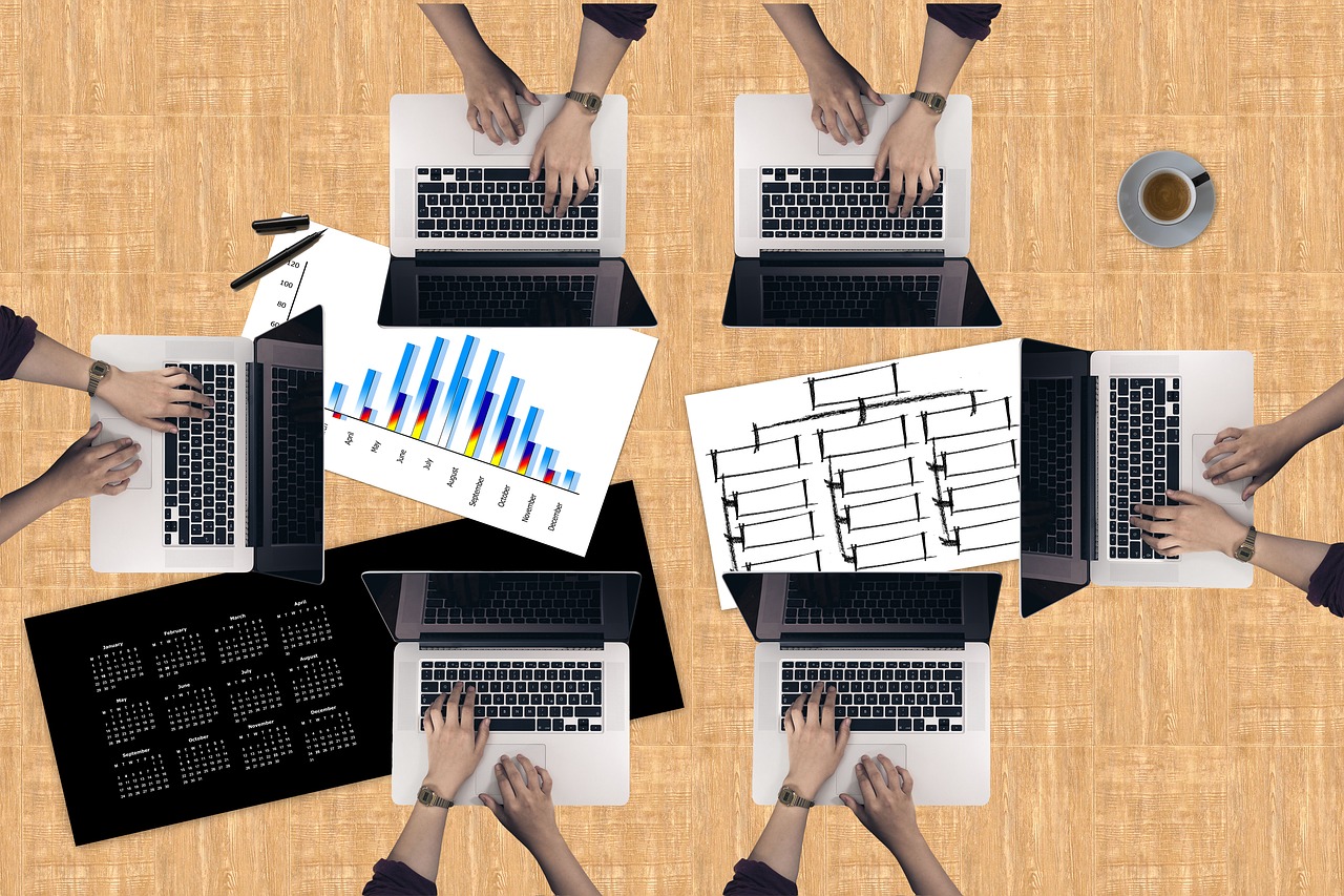 Image - laptop hands planning office