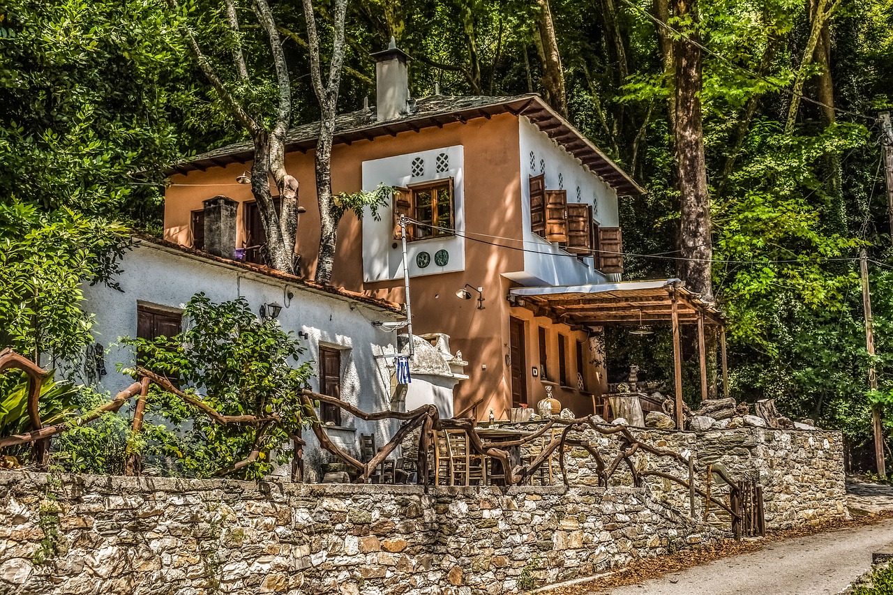 Image - greece pelio milies house