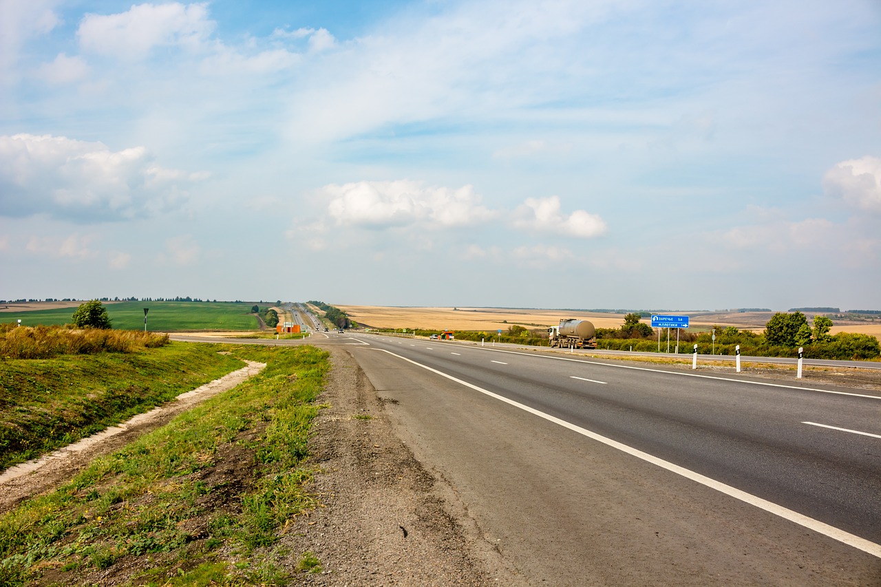 Image - road russia track empty freedom