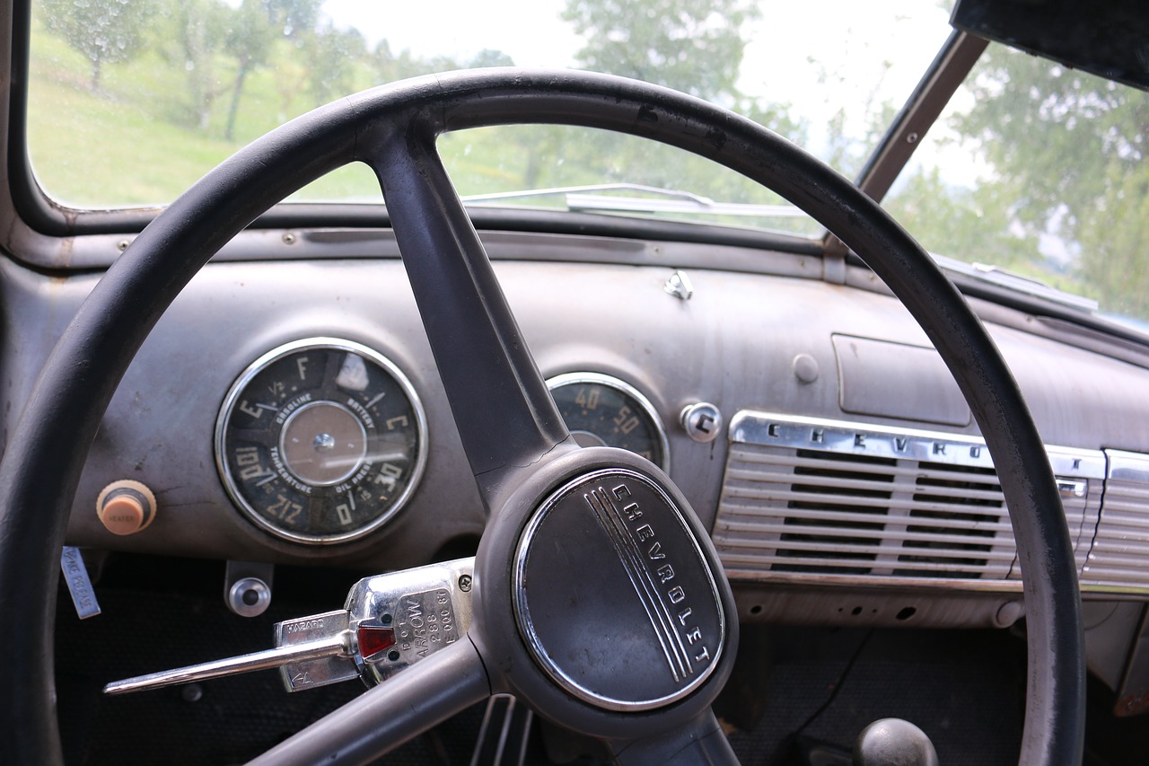 Image - steering wheel truck vehicle car