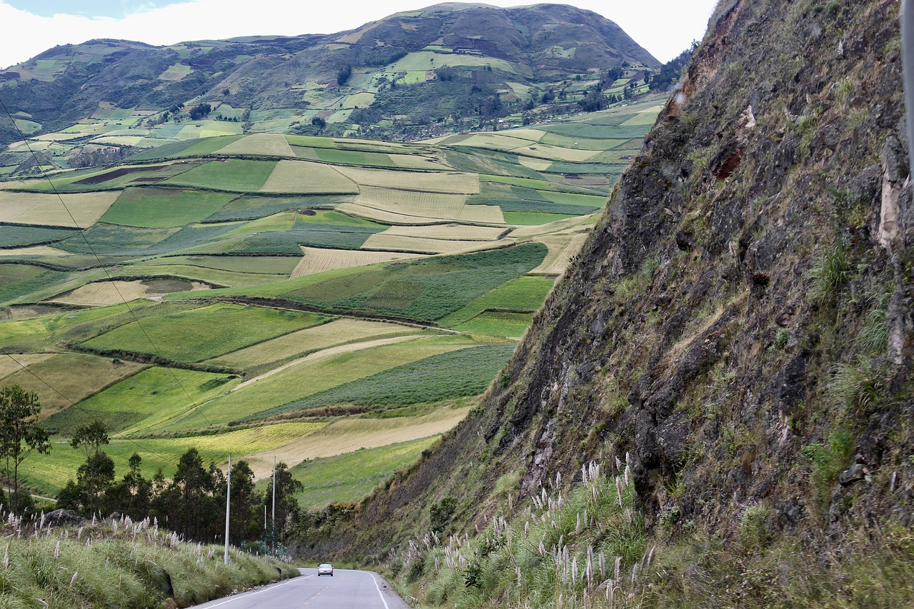 Image - mountain road car travel nature