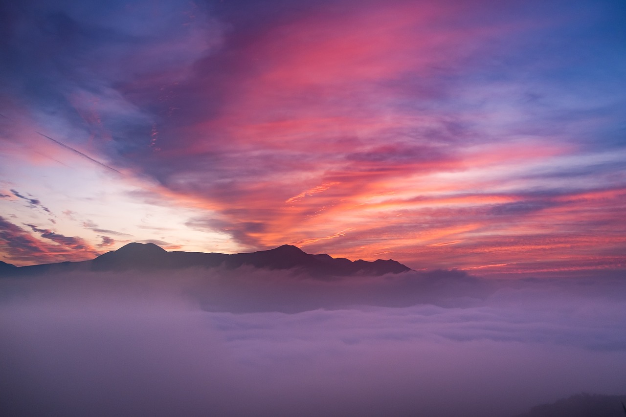 Image - japan kumamoto morning glow aso