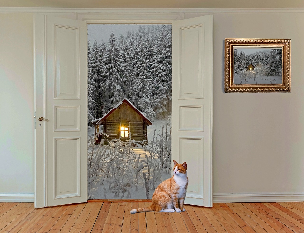 Image - room space door room door