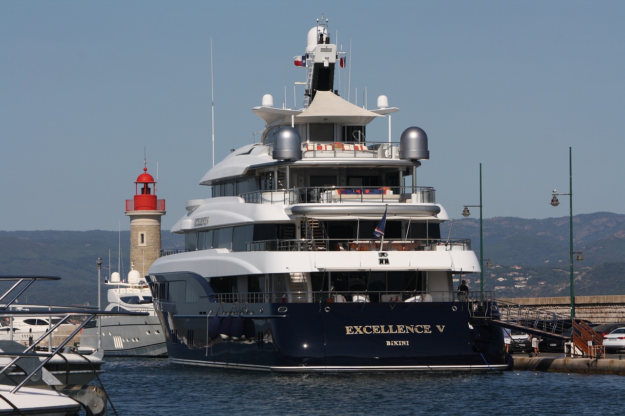 Image - sea port yacht lighthouse