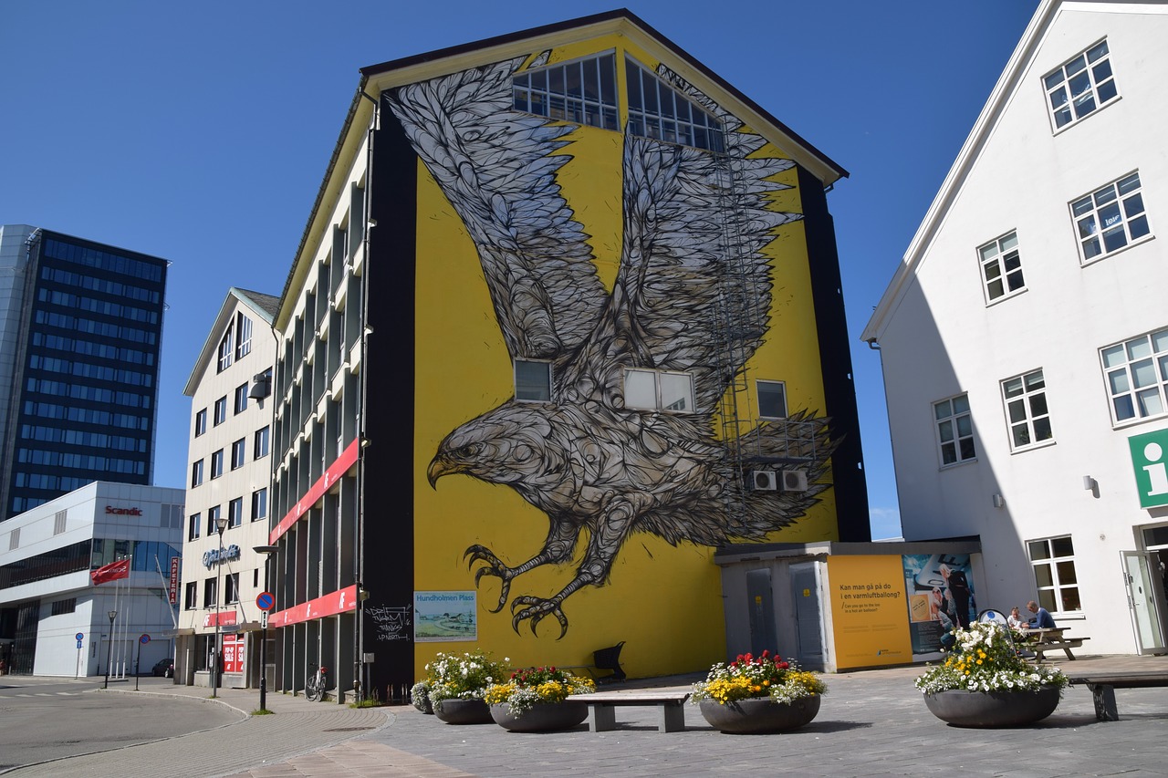 Image - graffiti norway nordland bodo art