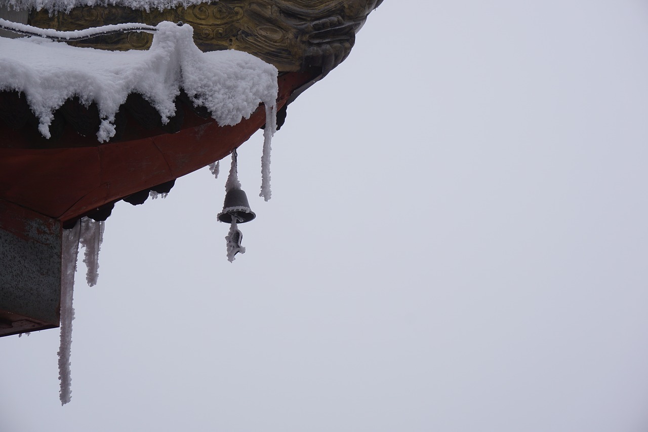 Image - temple ancient architecture snow