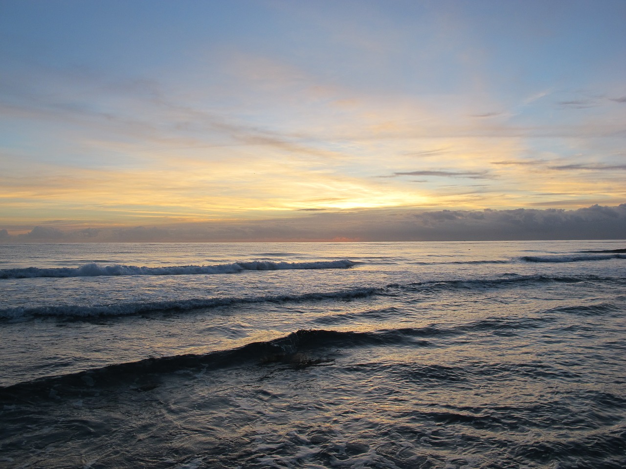 Image - sea florida beach mood evening