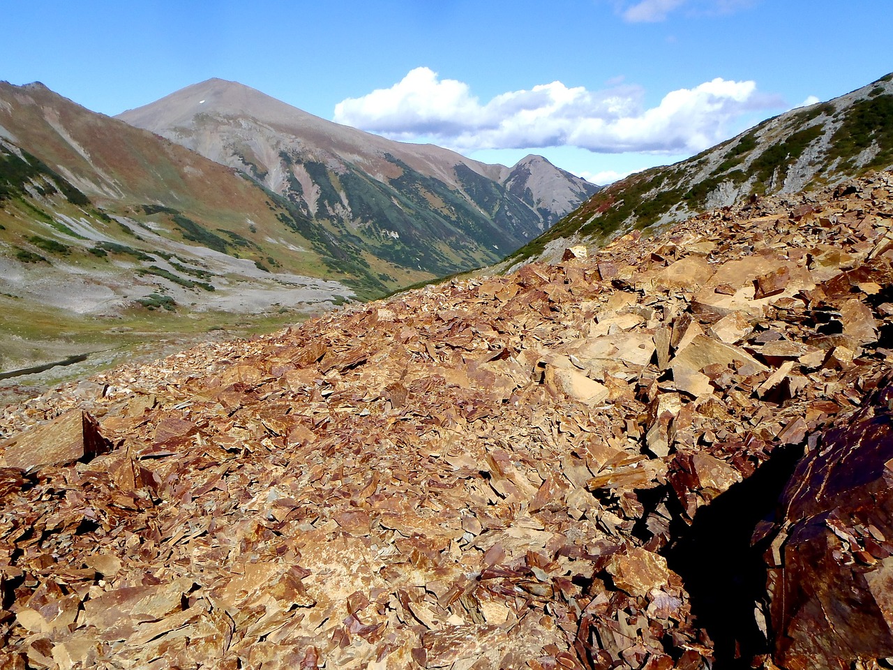 Image - mountains rocks an ancient volcano