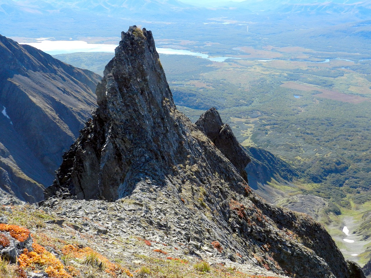 Image - mountains rocks stones lava lake