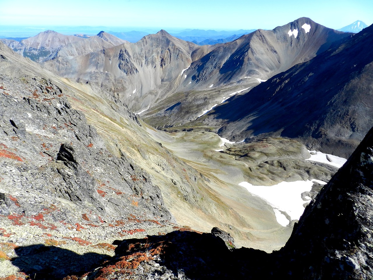 Image - mountains rocks stones lava lake