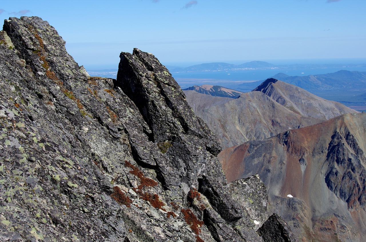 Image - mountains rocks stones lava lake