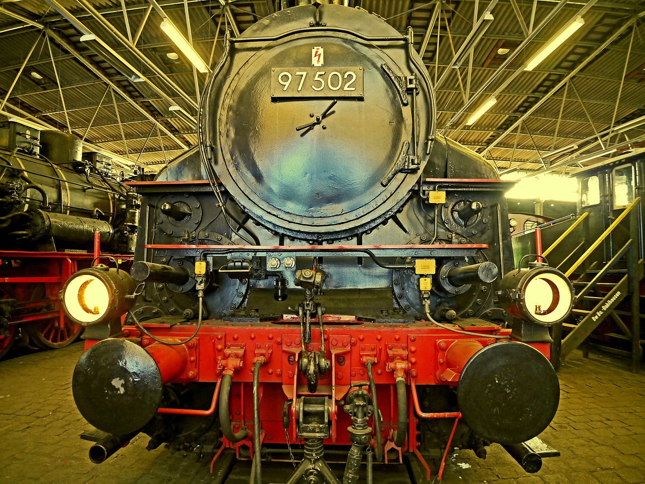 Image - steam locomotive railway museum