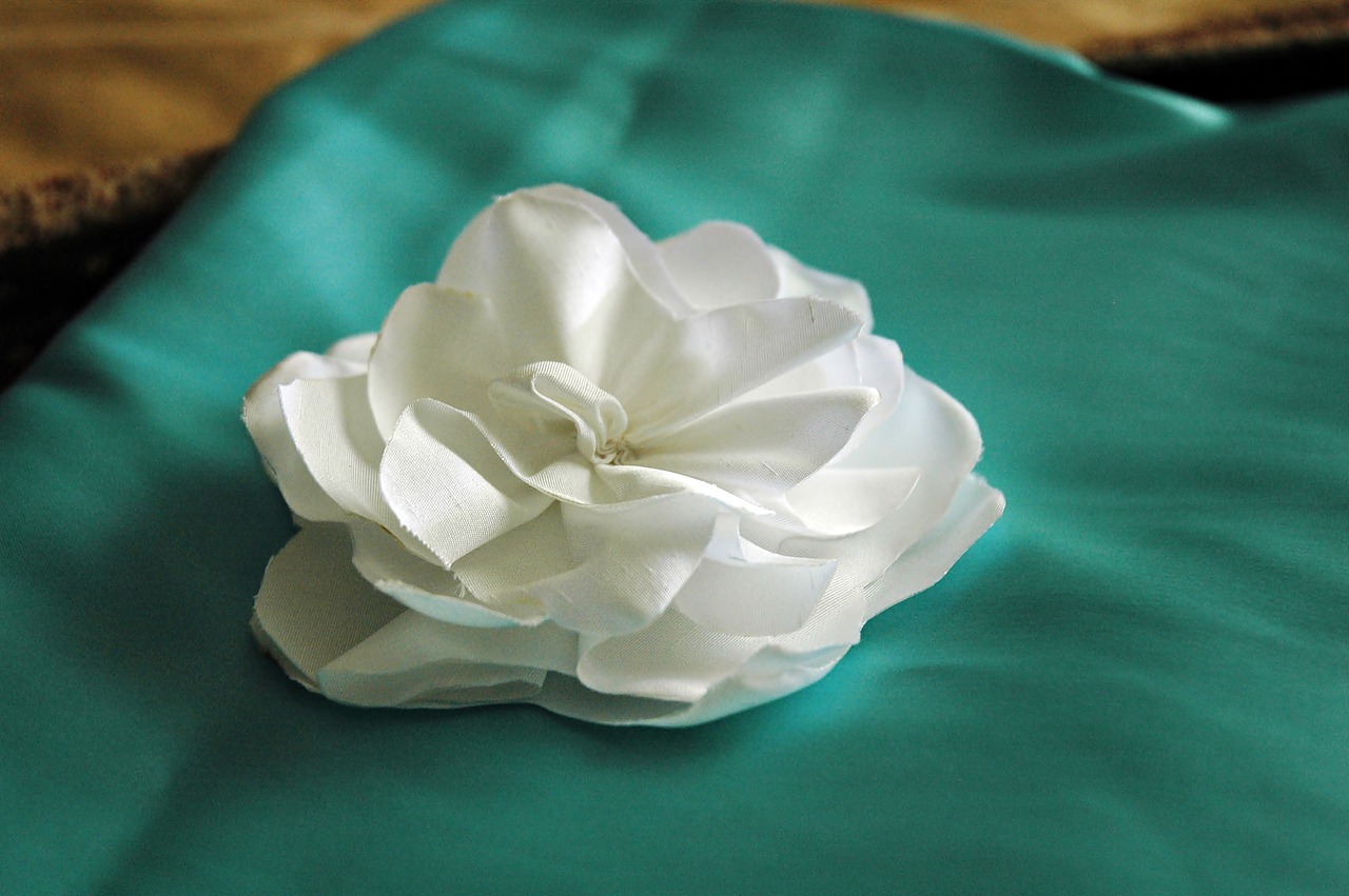 Image - craft flower fabric flower fashion