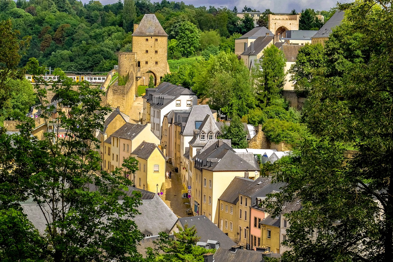 Image - luxembourg city landscape cityscape