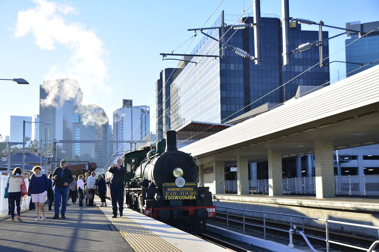 Image - brisbane train steam travel