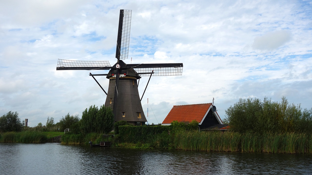 Image - mill wind mill kinderdijk