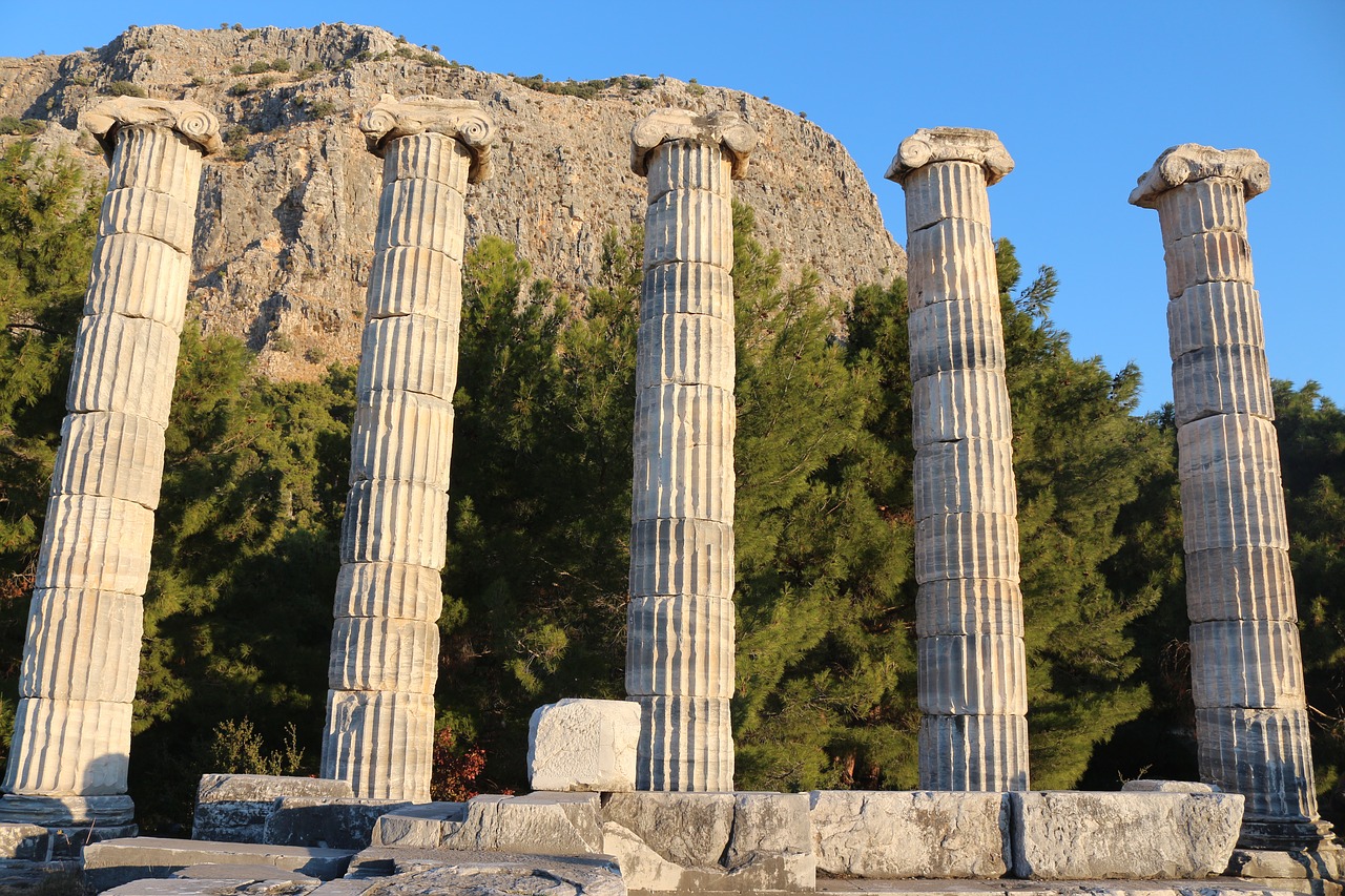 Image - priene archeology temple