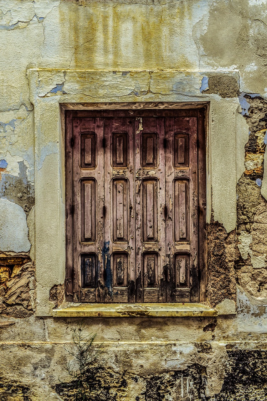Image - window old house damaged weathered